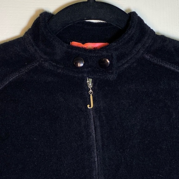 Juicy Couture - Terrycloth Motorcycle Zip-Up - Picture 4 of 9
